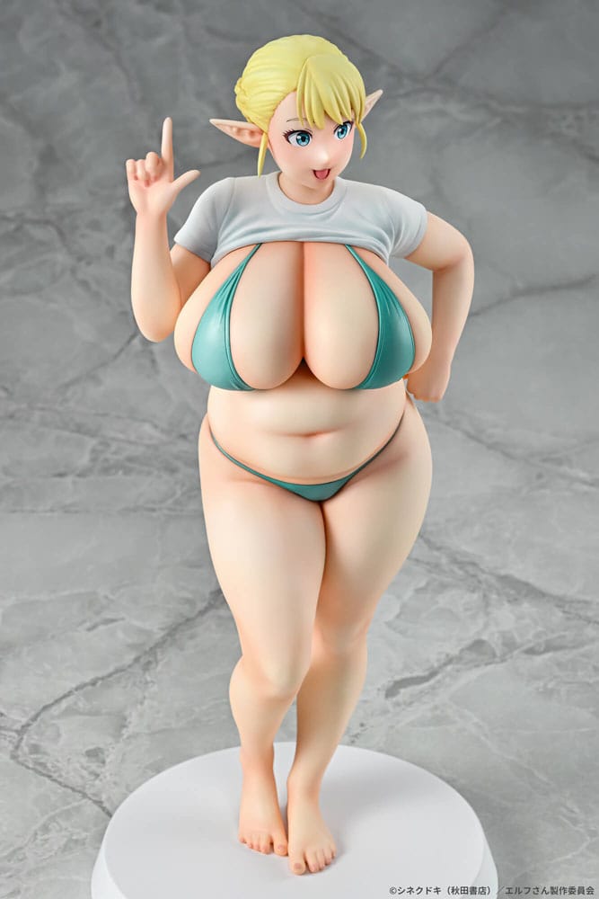 Plus-Sized Elf PVC Statue 1/7 Elfuda 26 cm  4580001942852
