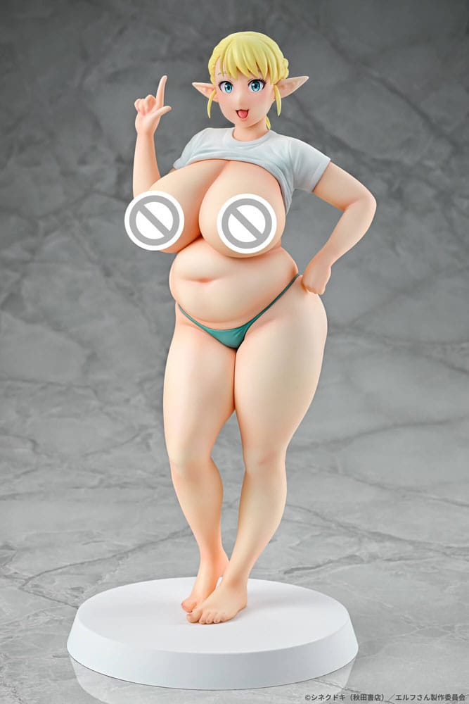 Plus-Sized Elf PVC Statue 1/7 Elfuda 26 cm  4580001942852