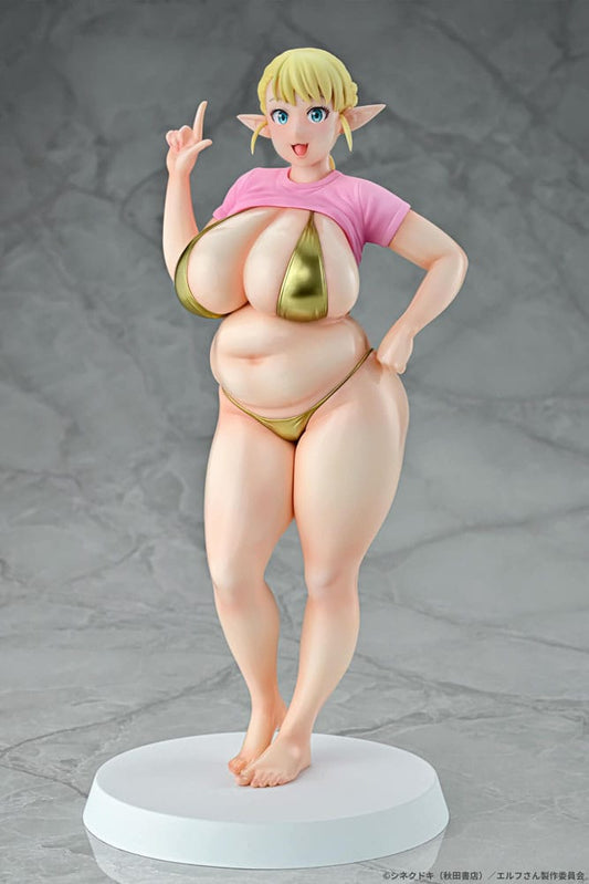 Plus-Sized Elf PVC Statue 1/7 Elfuda Gold Ver. 26 cm  4580001942869