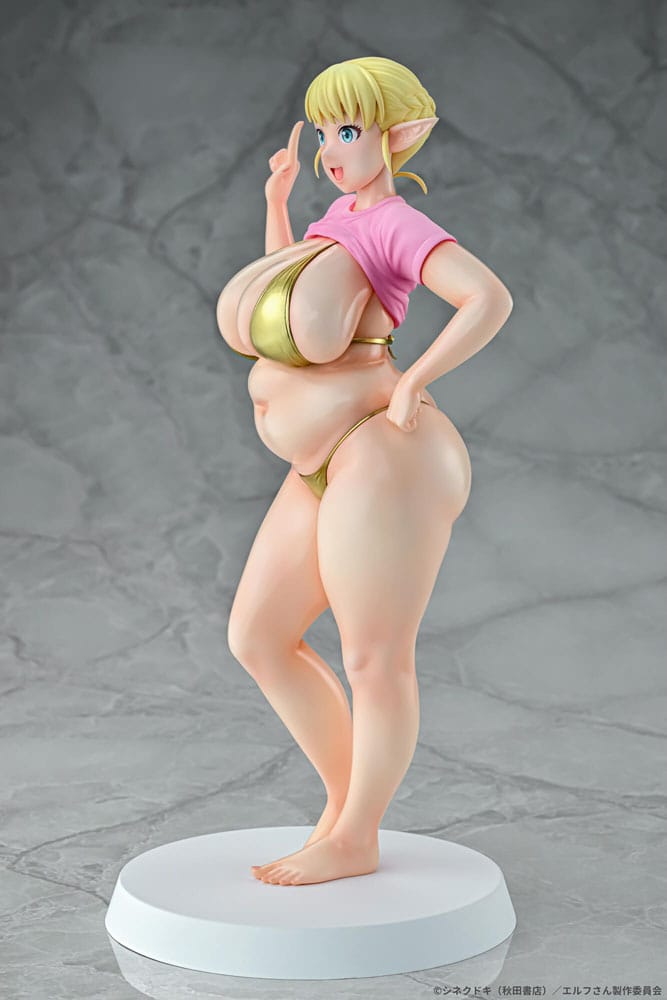 Plus-Sized Elf PVC Statue 1/7 Elfuda Gold Ver. 26 cm  4580001942869