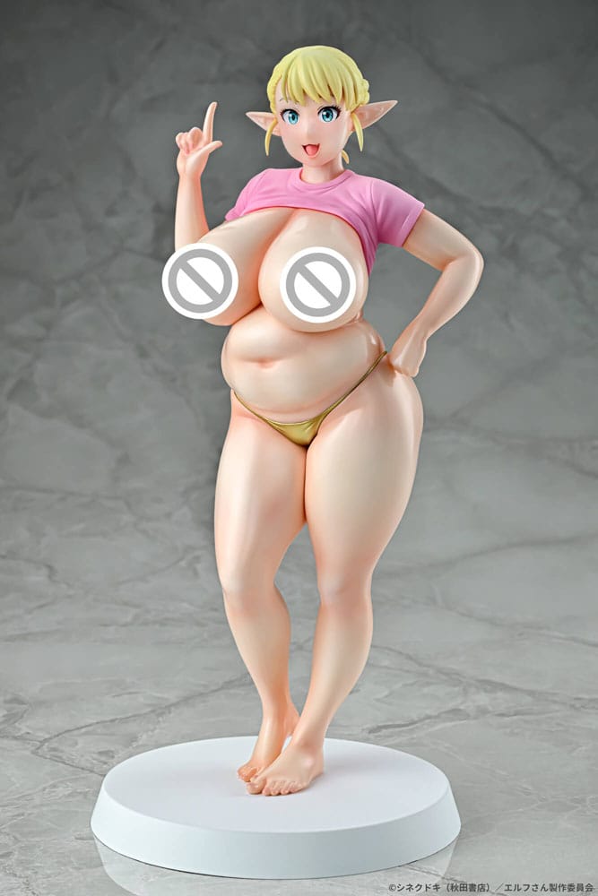 Plus-Sized Elf PVC Statue 1/7 Elfuda Gold Ver. 26 cm  4580001942869