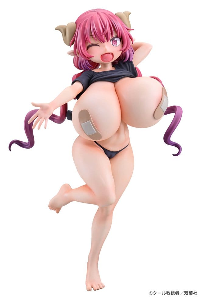 Miss Kobayashi's Dragon Maid PVC Figure 1/5 IRURU Band-Aid Style 27 cm 4580001942968