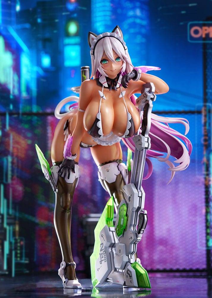 Original Character PVC Statue 1/7 Meido-Busou: Ax Experimental Equipment 24 cm 4560393843005