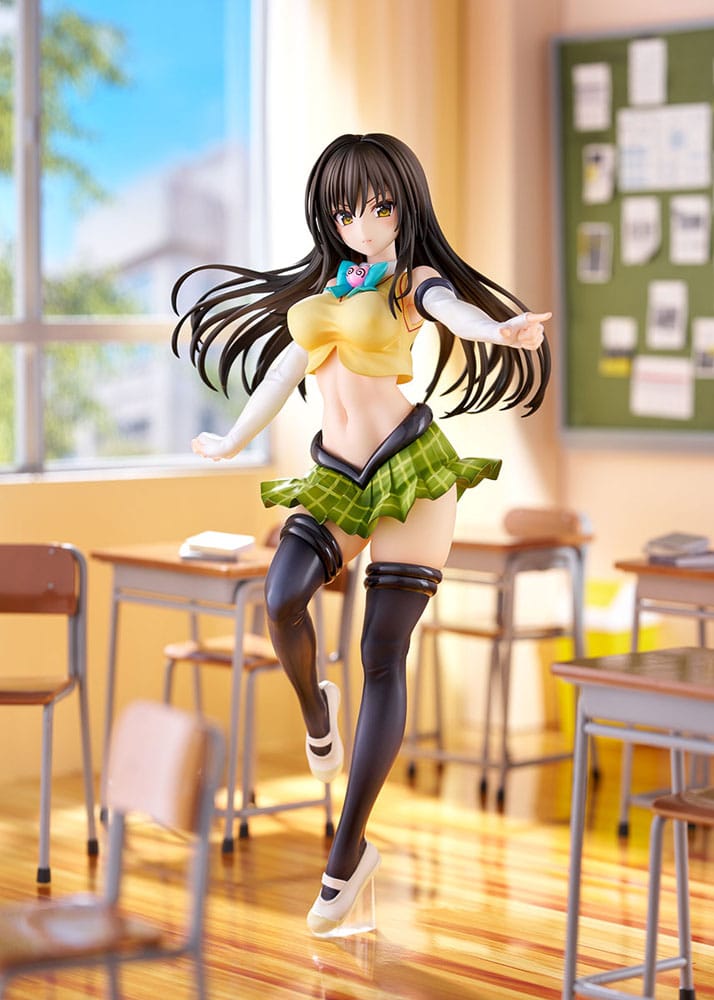 To Love-Ru Darkness Statue PVC 1/7 Yui Kotegawa Arranged Uniform Ver. 24 cm  4560393843166