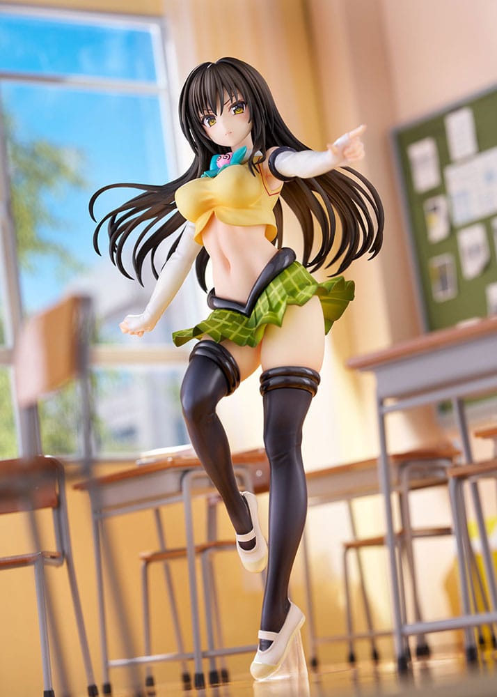 To Love-Ru Darkness Statue PVC 1/7 Yui Kotegawa Arranged Uniform Ver. 24 cm  4560393843166