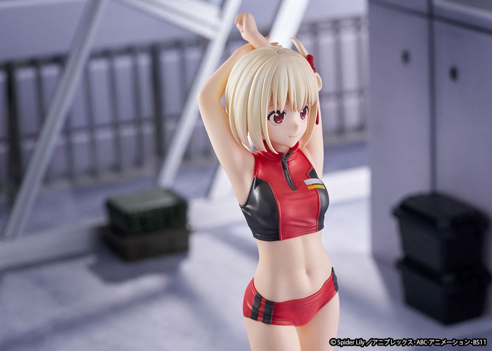 Lycoris Recoil Statue PVC 1/7 Chisato Nishikigi Traning wear Ver. 24 cm    4560393843173