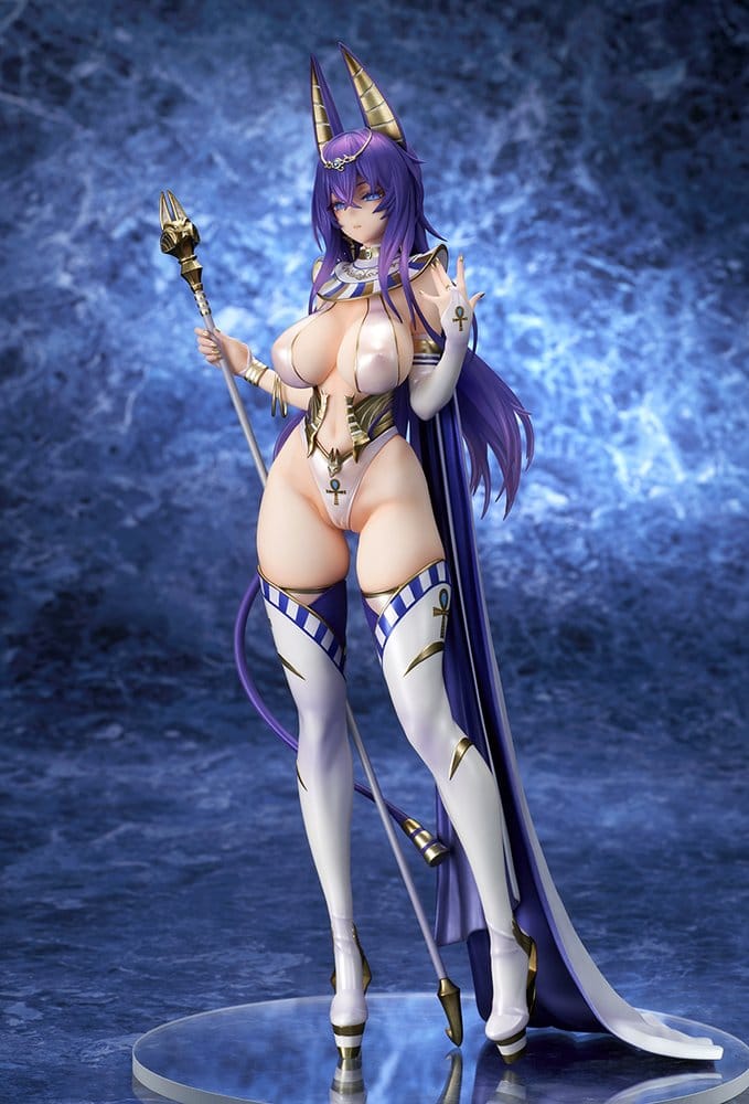 Original Character DISH PVC Figure 1/7 Original Priestess Space Shibuna 28 cm 4560393843111