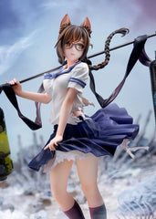 Comics Bakemonogatari PVC Figure 1/7 Tsubasa Hanekawa 26 cm 4560393843357