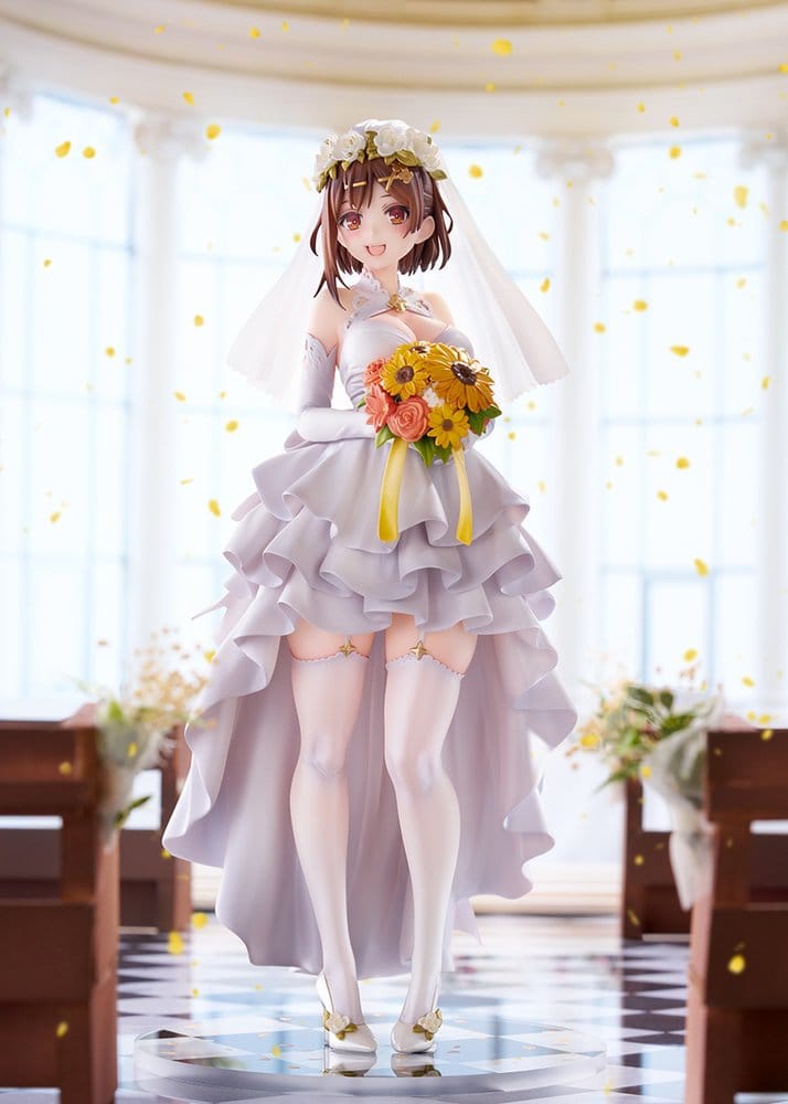 Atelier Ryza 3: Alchemist of the End & the Secret Key PVC Figure 1/7 Ryza (Reisalin Stout) Wedding Style 25 cm 4560393843371