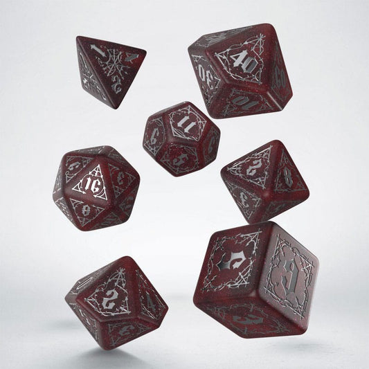 Bloodsucker Dice Set Scarlet (7) 5907699497232