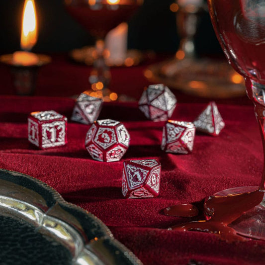 Bloodsucker Dice Set Scarlet (7) 5907699497232