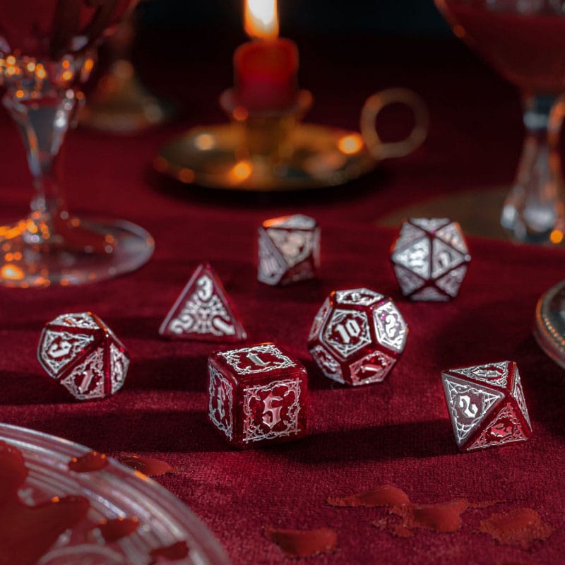 Bloodsucker Dice Set Scarlet (7) 5907699497232