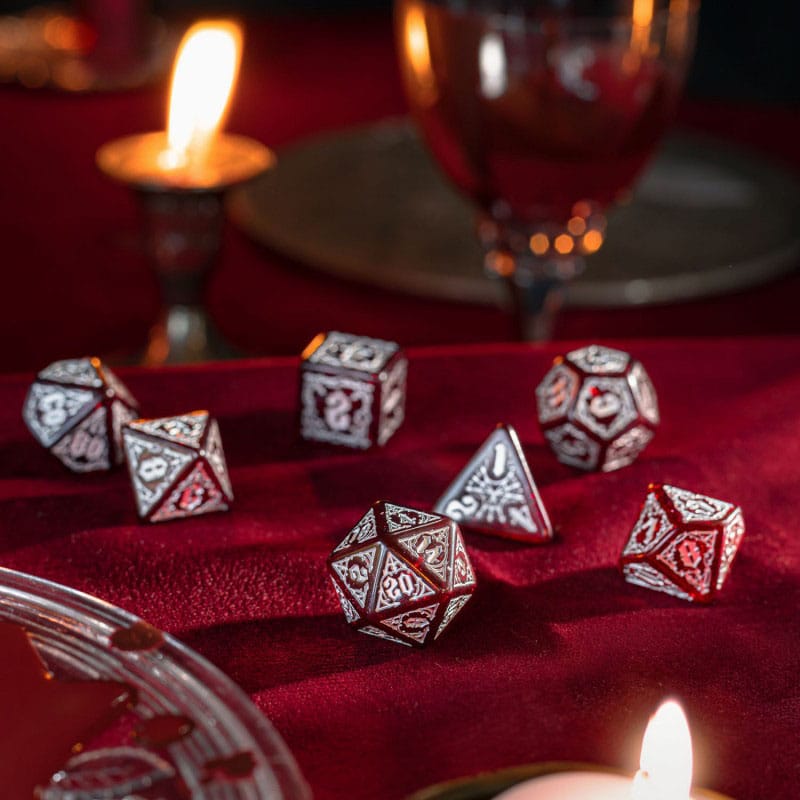 Bloodsucker Dice Set Scarlet (7) 5907699497232