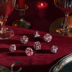Bloodsucker Dice Set Scarlet (7) 5907699497232
