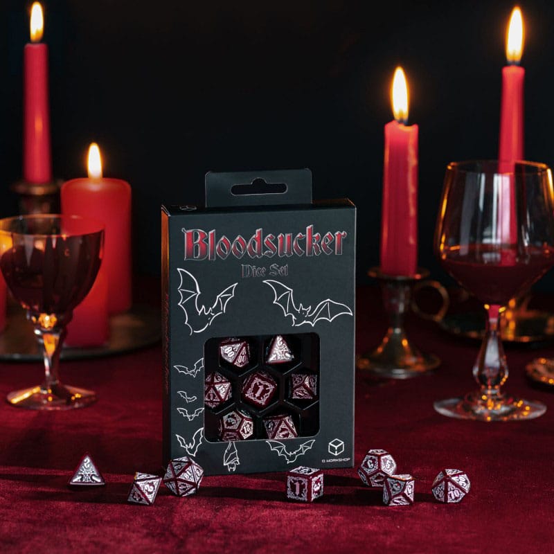 Bloodsucker Dice Set Scarlet (7) 5907699497232
