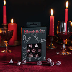 Bloodsucker Dice Set Scarlet (7) 5907699497232