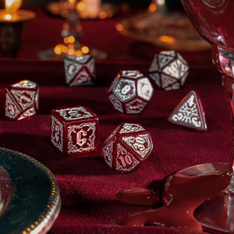 Bloodsucker Dice Set Scarlet (7) 5907699497232