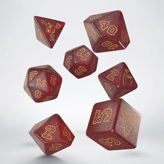 Capybara Dice Set of 7 Chillo 5907699498703