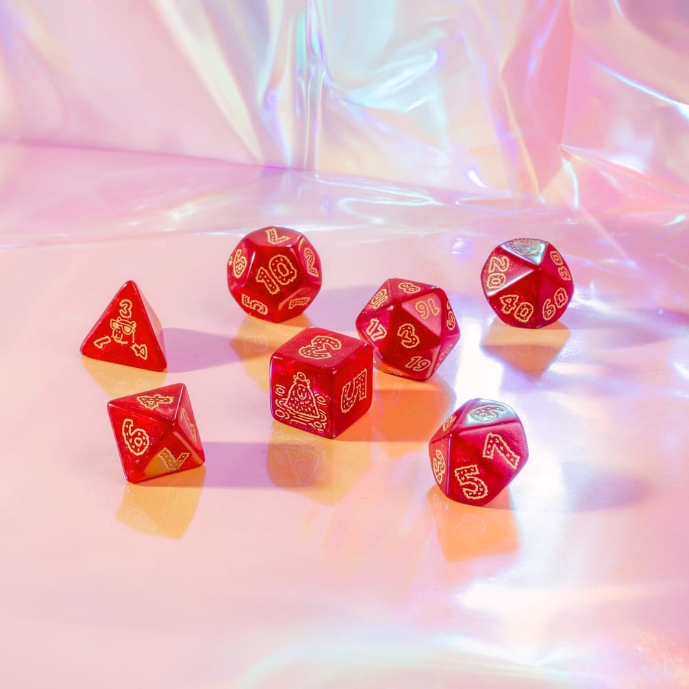 Capybara Dice Set of 7 Chillo 5907699498703