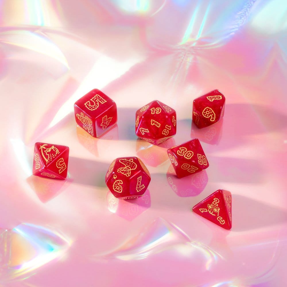 Capybara Dice Set of 7 Chillo 5907699498703