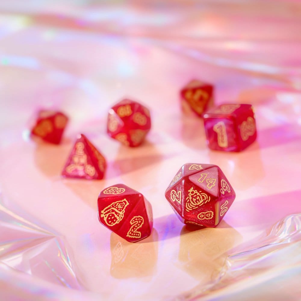 Capybara Dice Set of 7 Chillo 5907699498703
