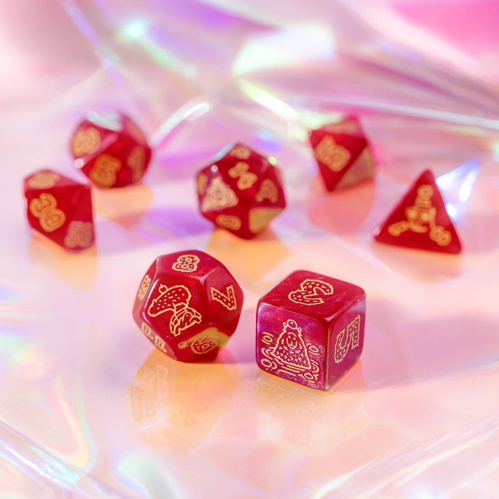 Capybara Dice Set of 7 Chillo 5907699498703