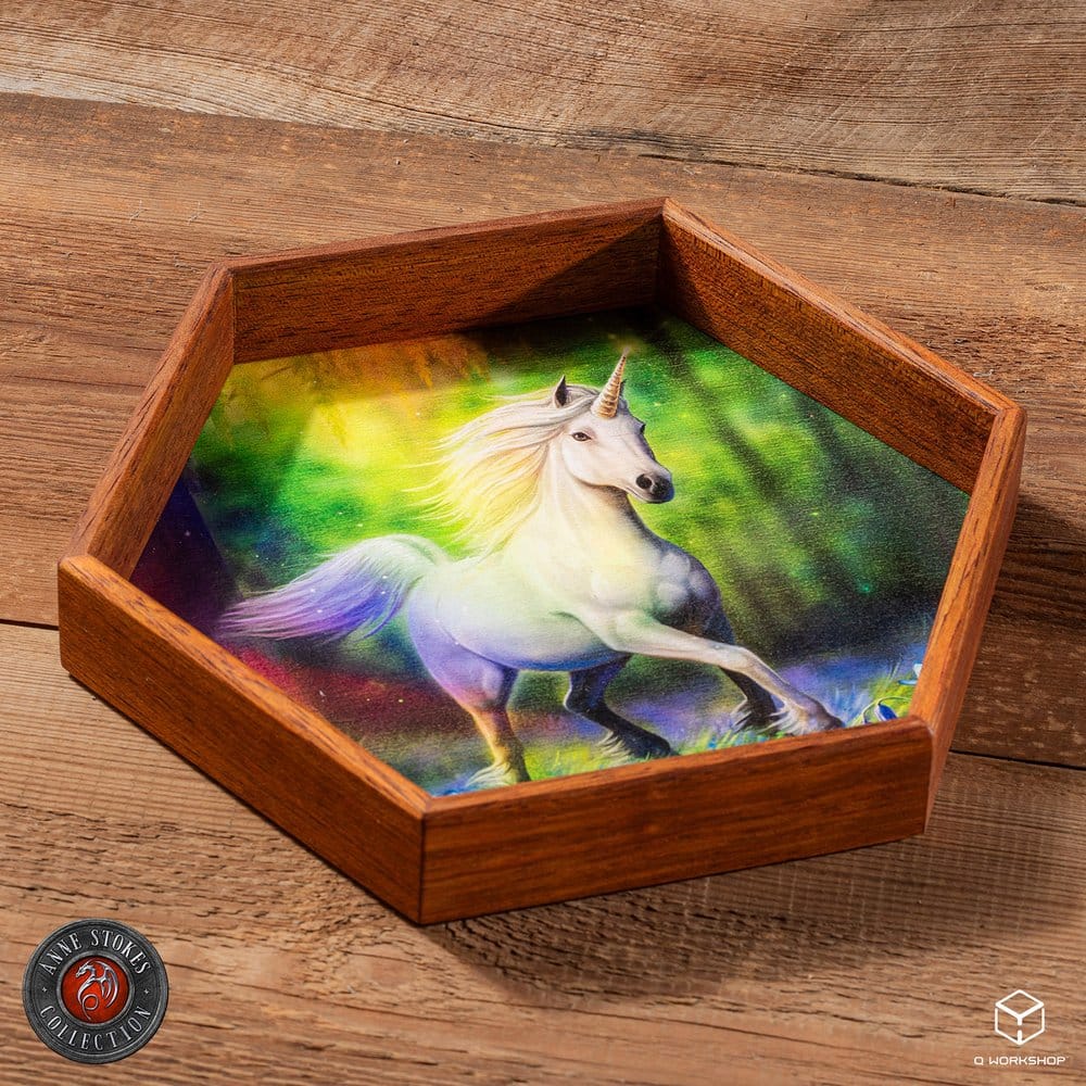 Anne Stokes Dice Tray Chase The Rainbow 20 cm  5907699497577