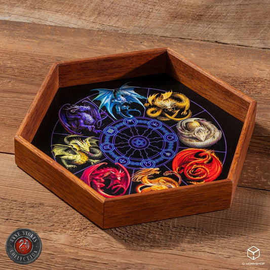 Anne Stokes Dice Tray Dragons of the Sabbats 20 cm  5907699497591