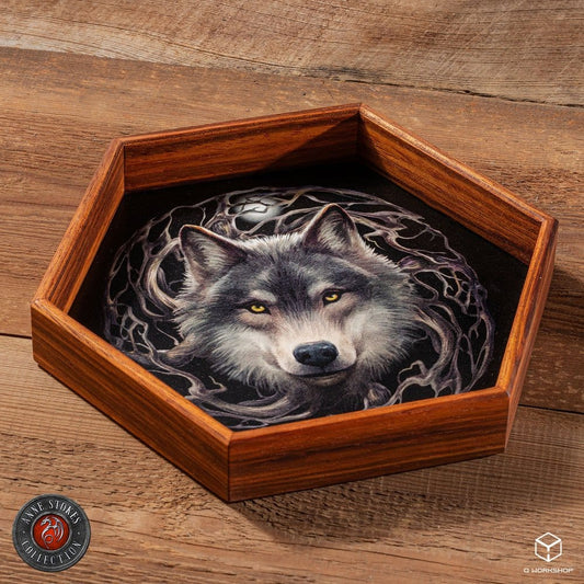Anne Stokes Dice Tray Night Forest 20 cm  5907699497614
