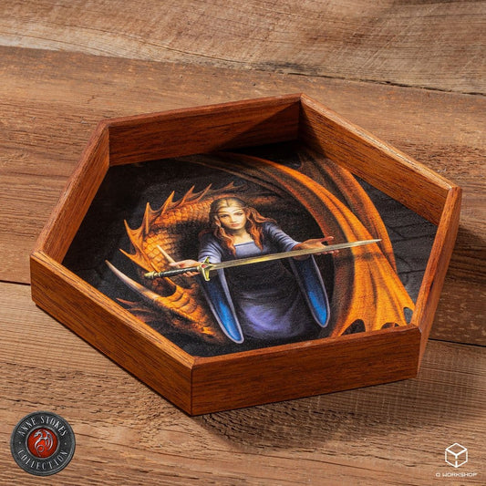 Anne Stokes Dice Tray Night Forest 20 cm  5907699497966
