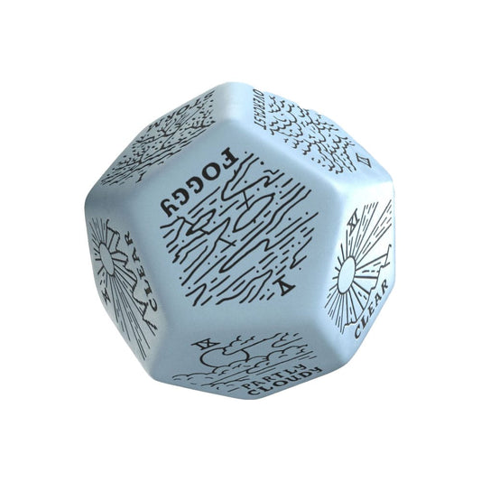 Viridian Jumbo Dice Weather Generator Die D12 Blue  5907699498567