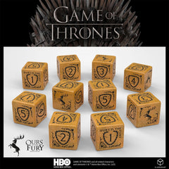 Game of Thrones Dice Set Baratheon 10xD6 (10) 5907699497744