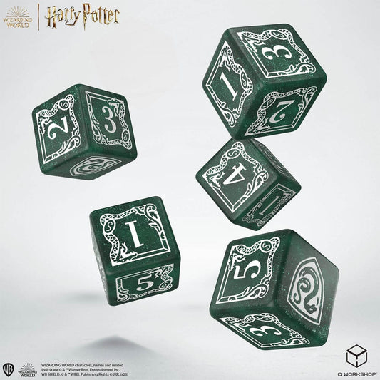 Harry Potter Dice Set Slytherin Dice & Pouch  5907699496853