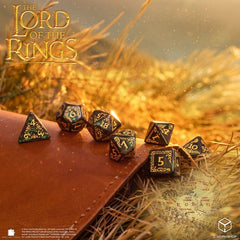 The Lord of the Rings Dice Set of 7 Rohan 5907699498727