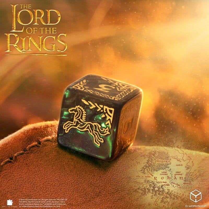 The Lord of the Rings Dice Set of 7 Rohan 5907699498727