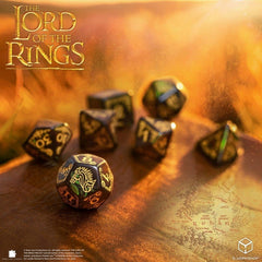 The Lord of the Rings Dice Set of 7 Rohan 5907699498727