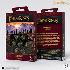 The Lord of the Rings Dice Set of 7 Rohan 5907699498727