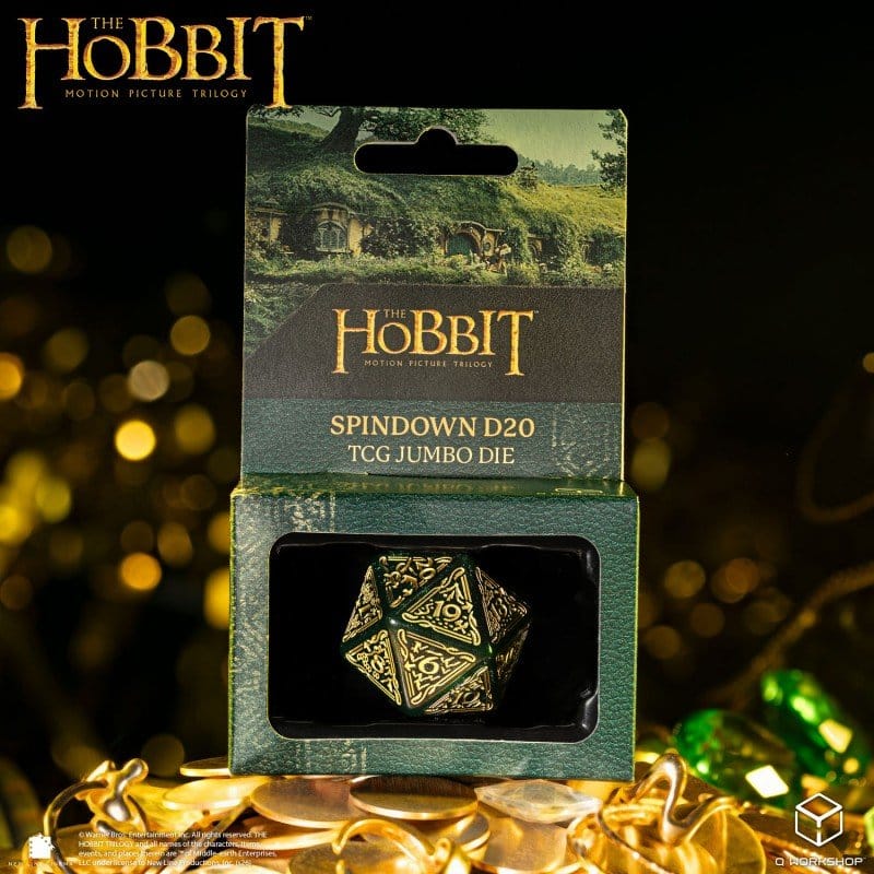The Hobbit Spindown Jumbo Die Verdant TCG D20 5907699498741