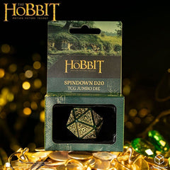 The Hobbit Spindown Jumbo Die Verdant TCG D20 5907699498741