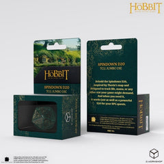 The Hobbit Spindown Jumbo Die Verdant TCG D20 5907699498741