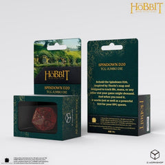 The Hobbit Spindown Jumbo Die Ember TCG D20 5907699498765