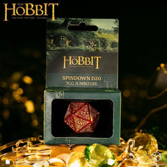 The Hobbit Spindown Jumbo Die Ember TCG D20 5907699498765