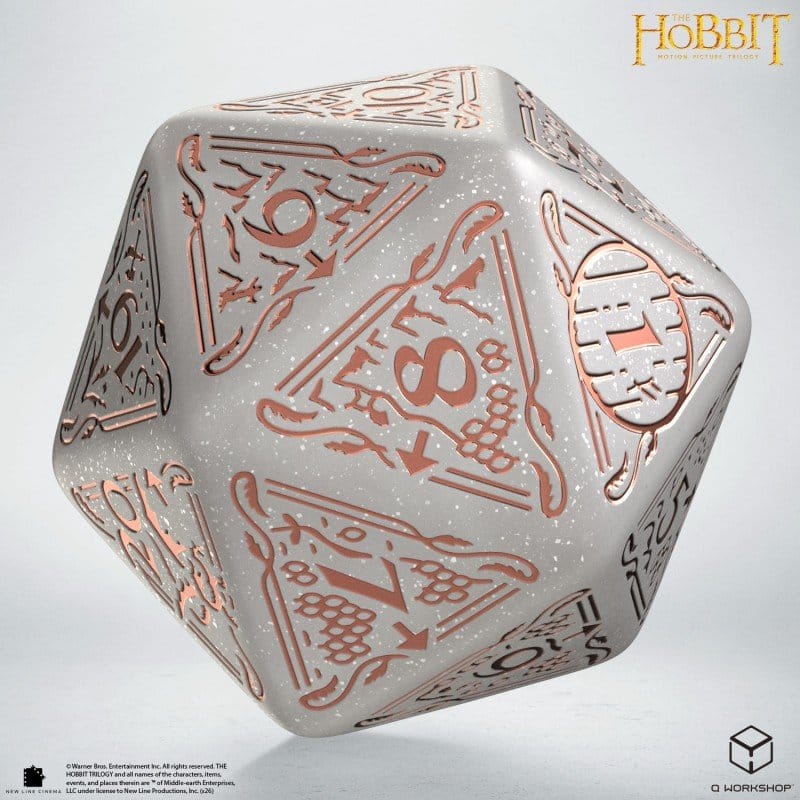 The Hobbit Spindown Jumbo Die Radiant TCG D20 5907699498789