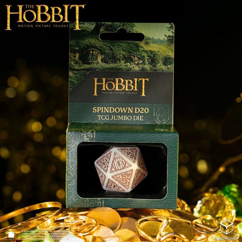 The Hobbit Spindown Jumbo Die Radiant TCG D20 5907699498789