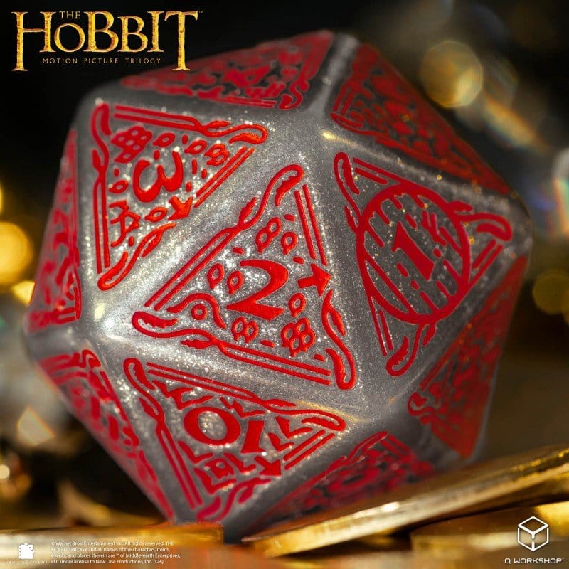The Hobbit Spindown Jumbo Die Lunaris TCG D20 5907699498802