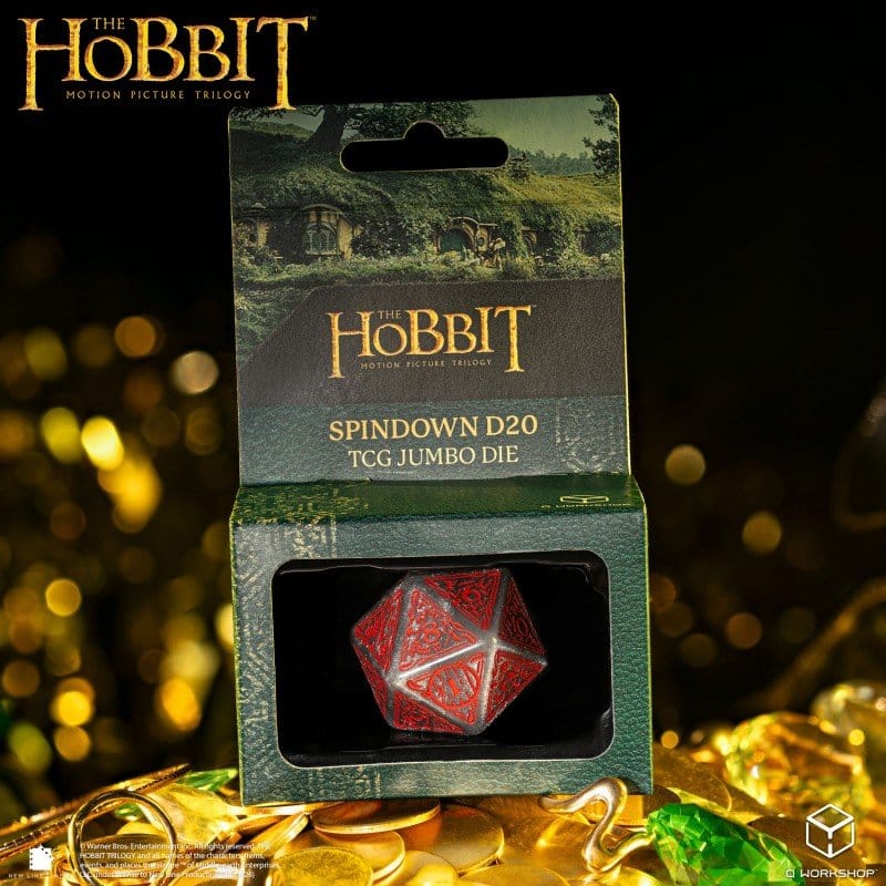 The Hobbit Spindown Jumbo Die Lunaris TCG D20 5907699498802