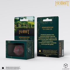 The Hobbit Spindown Jumbo Die Lunaris TCG D20 5907699498802