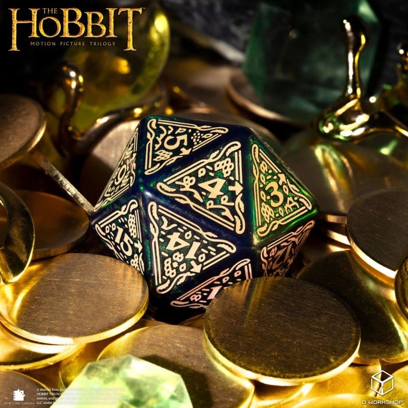 The Hobbit Spindown Jumbo Die Tideborn TCG D20 5907699498819