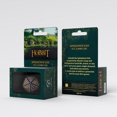 The Hobbit Spindown Jumbo Die Tideborn TCG D20 5907699498819