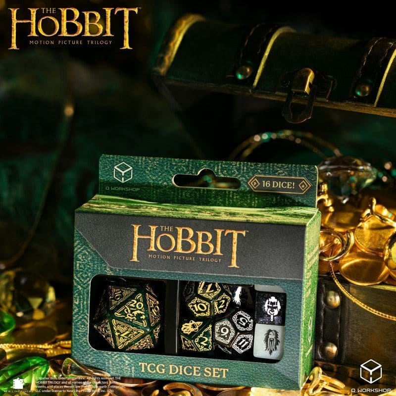 The Hobbit TCG Dice Set of 16 Verdant Grove 5907699498833